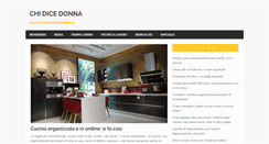 Desktop Screenshot of chidicedonna.it